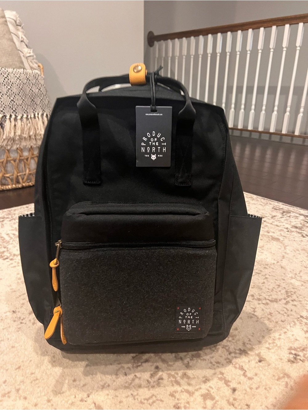 Product of The North Black (Diaper Bag) Backpack
